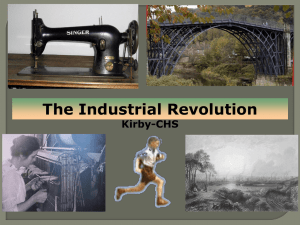Industrial Revolution Lesson #2 - North Clackamas School District