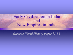 Early Civilization in India