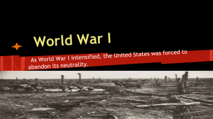 World War I - Cleveland History