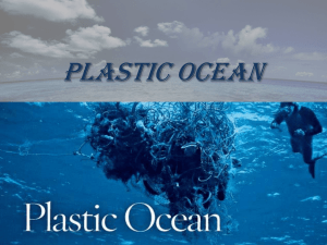 Impact of plastic in ocean