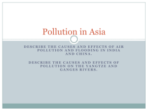 Pollution in Asia