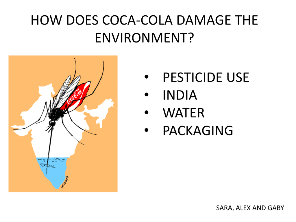 coca cola pesticide case study