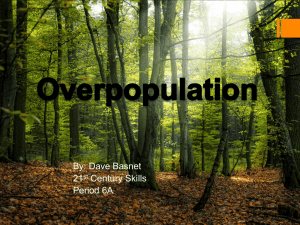 Overpopulation - Hicksville Public Schools / Homepage