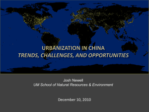Urbanization in China trends, Challenges, and
