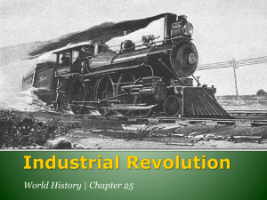 Why the Industrial Revolution Began in England?