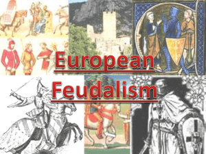 European Feudalism