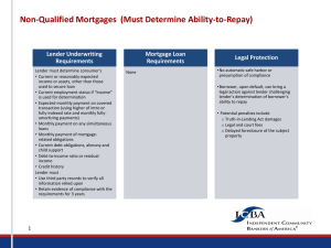 ICBA Quick Reference Charts: Ability-to
