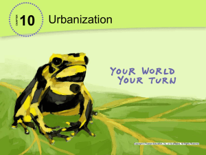 Introduction to Urban Sprawl Notes