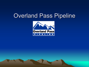Williams Companies, Inc. – Overland Pass Pipeline