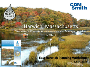 Harwich, Massachusetts Comprehensive Wastewater Management