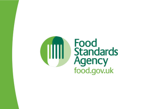 Labelling Workshop: Food Standards Agency by Russell Napier