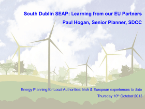 The South Dublin Sustainable Energy Action Plan