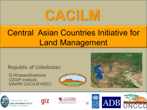 CACILM - Eurasian Center for Food Security (ECFS)