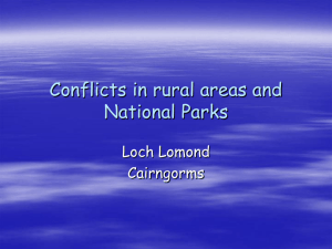 National Parks conflicts