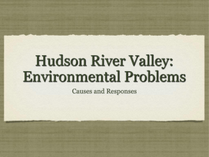 Hudson River Valley: Environmental Problems