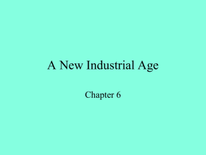 A New Industrial Age - Madison County Schools