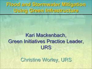 Flood and Stormwater Mitigation Using Green Infrastructure