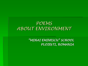 poems about environment RO