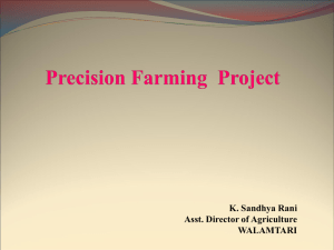 Benefits of Precision farming