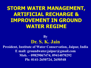 Dr. S K Jain - India Water Portal