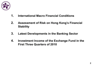 on 1 November 2010 - Hong Kong Monetary Authority