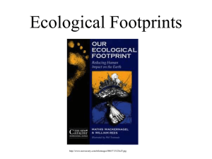 Ecological Footprints