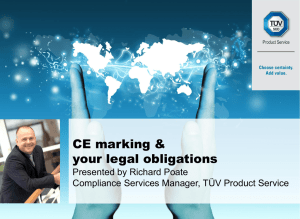 What is CE marking?