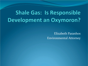 Shale Gas - Slow Down Fracking in Athens County (SD