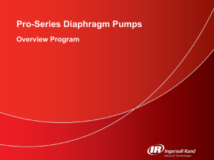 Pro-Series Diaphragm Pumps Overview
