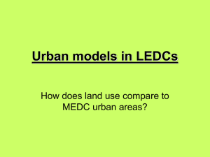 urban models in LEDCs File