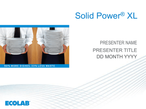 Solid Power ® XL is 99.7% Phosphate & Phosphorus Free