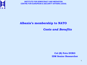 Contribute to NATO