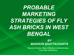 Why Fly Ash based Bricks? - West Bengal Pollution Control Board