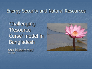 Energy and Sustainable development in developing countries.