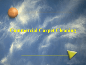 Commercial Carpet Cleaning HWE 4354KB Dec 03