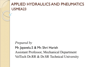 applied hydraulics and pneumatics