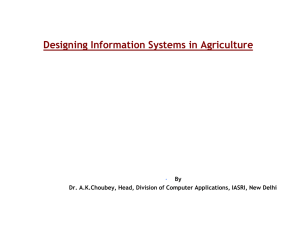 Agricultural Resources Information System