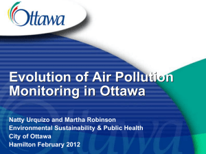 City of Ottawa - Clean Air Hamilton