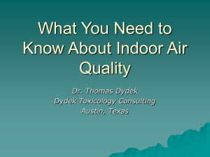 What you need to know about indoor air quality