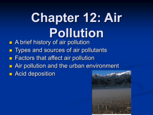 Air Pollutants