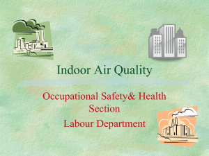 Air Quality - Coverley Medical Center