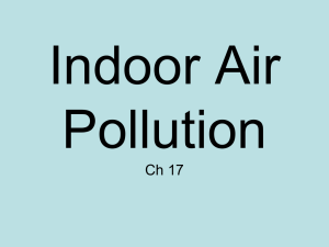 ch 17 indoor air pollution power point