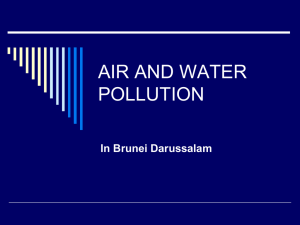 air and water pollution - Asian Judges Network on Environment