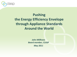 Energy Efficiency Standards - Carnegie Endowment for International