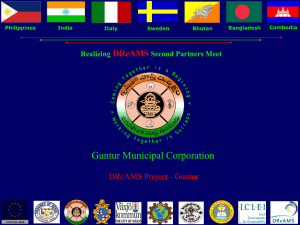DReAMS Project - Guntur
