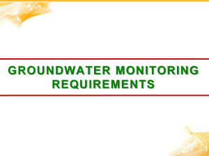 Module 9: Groundwater Monitoring 1.4 MB - AGW-Net