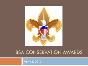 BSA Conservation Awards