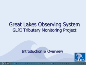 Project PowerPoint - Great Lakes Observing System