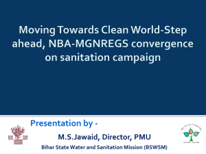 NBA-MGNREGA Convergence on sanitation campaign