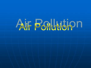 Air Pollution power point